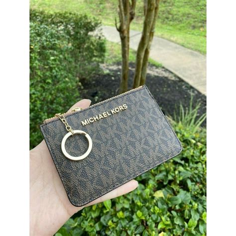 michael kors card holder australia|Michael Kors keychain card holder.